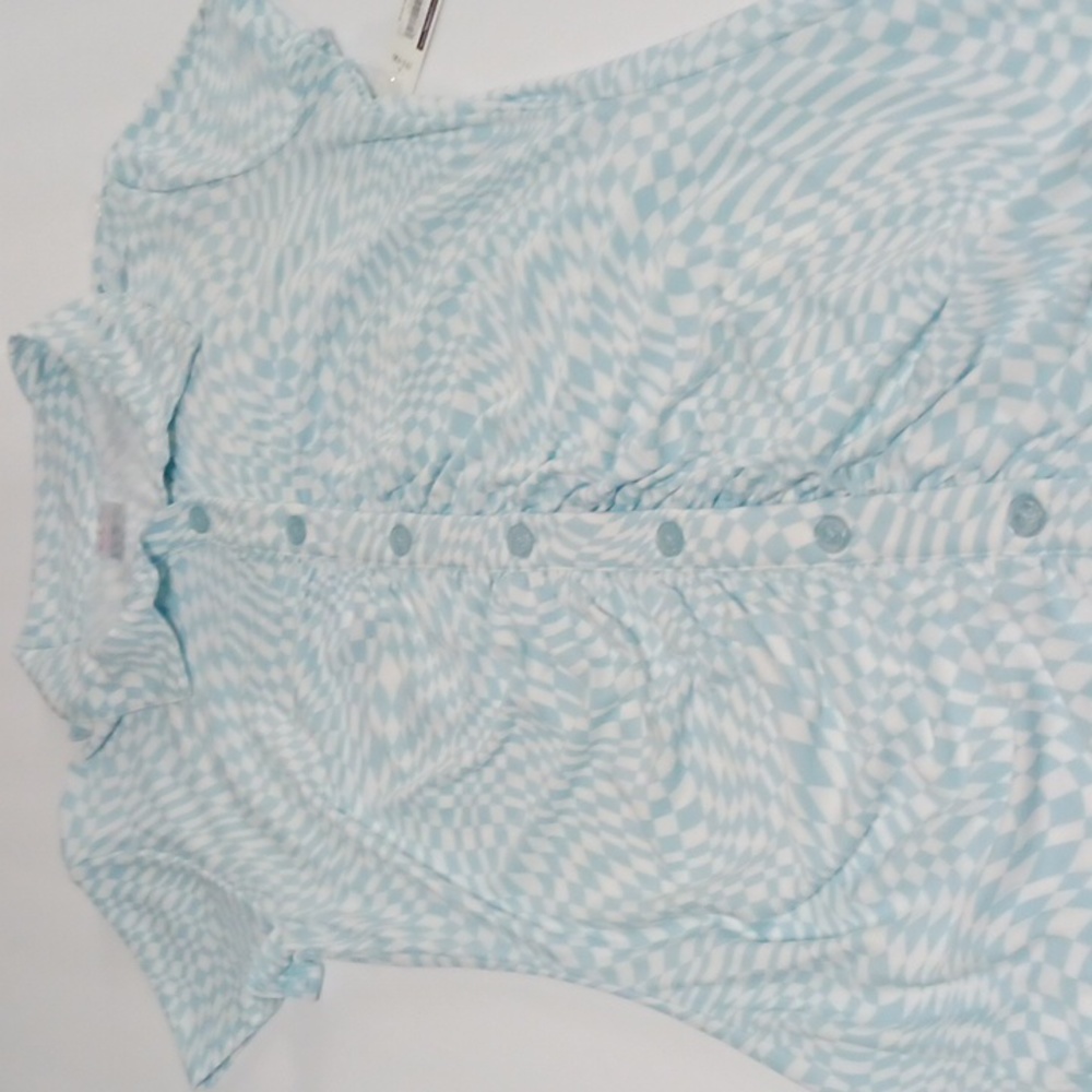 NO BOUNDARIES  Juniors's Ruched Shirt Dress -L (11 - 13)